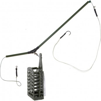 Фидерная кормушка SALMO FEEDER SQUARE квадратная, 40 г