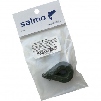 Груз SALMO с вертлюгой Grippa Swivel green 120г Груз SALMO с вертлюгой Grippa Swivel green 120г